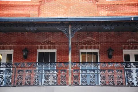 Brick house Stock Photos