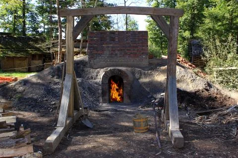 Brick kiln Stock Photos