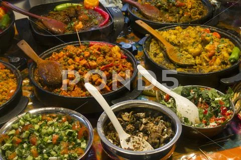 Brick Lane food Stock Photos