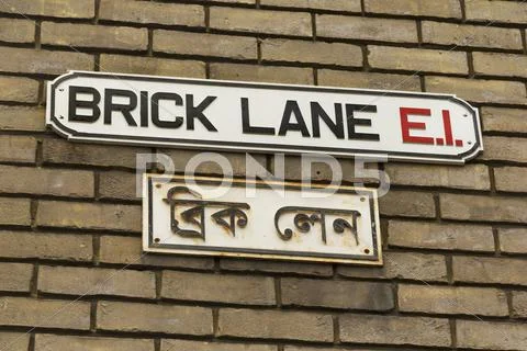 Brick Lane food Stock Photos
