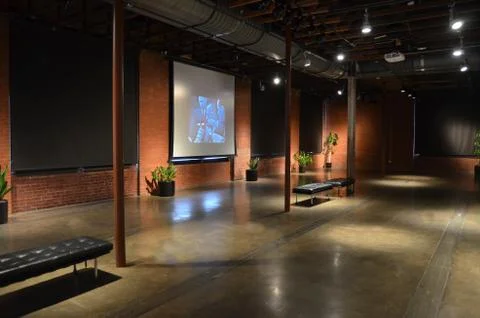 Brick loft Stock Photos