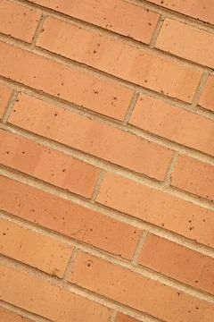 Brick masonry background. Building material concept. Surface of brickwall Fotos de archivo