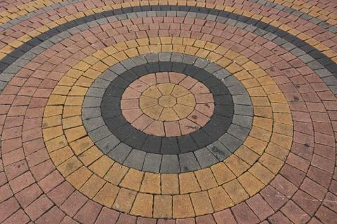 Brick or cobblestone Stock Photos