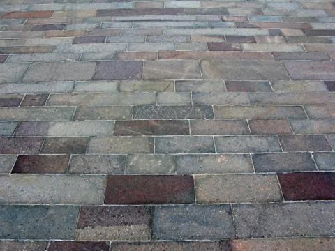 Brick Path Stock Photos