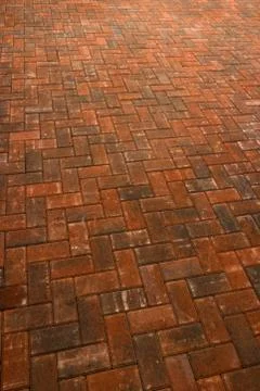 Brick Patio pattern Stock Photos