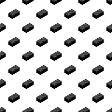 Brick pattern seamless Illustrazione stock