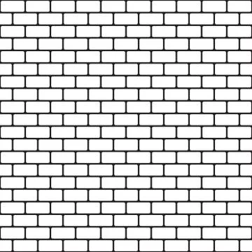 Brick pattern. Seamless vector background Illustrazione stock