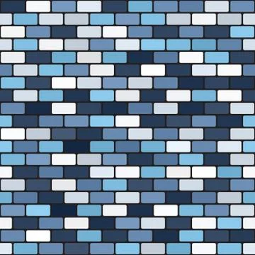 Brick pattern. Seamless vector Stock Illustration