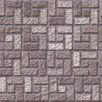 Brick pavement generated teture Stock Illustration