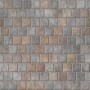 Brick pavement generated teture Stock Illustration