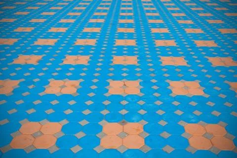 Brick pavement Stock Photos
