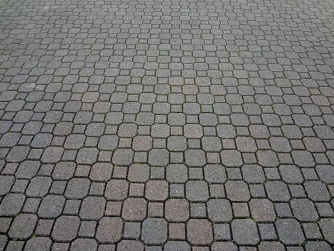 Brick paving Foto stock