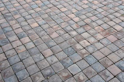 Brick paving Stock Photos