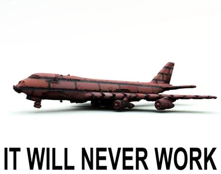 Brick Plane Stock Illustration