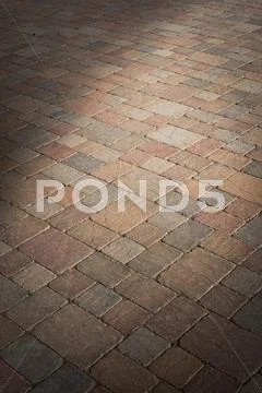 Brick road Stock Photos