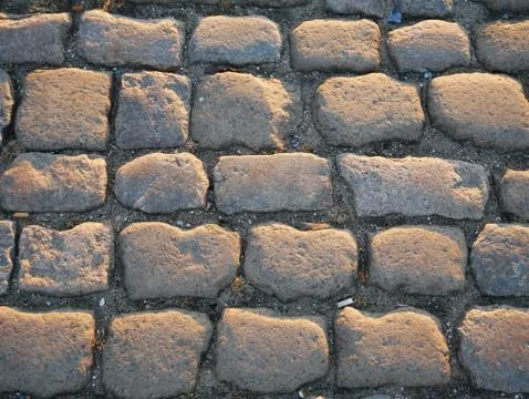 Brick road Stock Photos
