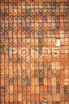 Brick stone pattern wall Stock Photos