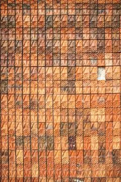 Brick stone pattern wall Stock Photos