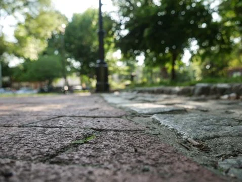 Brick street Stock Photos
