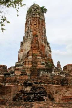 Brick stupa Stock Photos