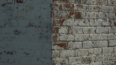 Brick Texture, Withered by Wind and Sea, Ocean Stock Footage 133510628