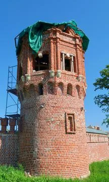 Brick tower Stock Photos