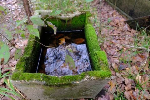 Brick trough 2 Stock Photos