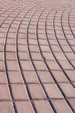 Brick Walk Way background texture Stock Photos