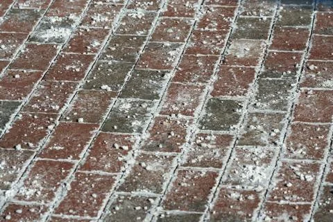 Brick walkway Stock Photos