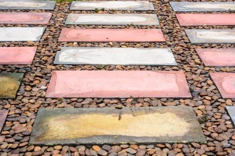 Brick walkway Stock Photos