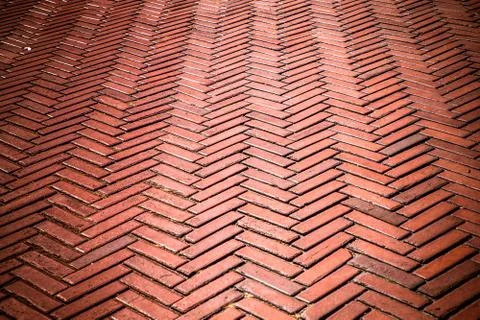 Brick walkway Stock Photos