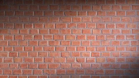 Brick wall 3d rendering Stock Illustration