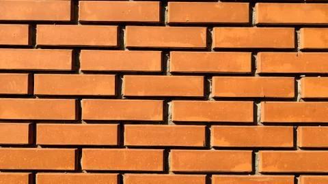 Brick wall architecture block background Stock Photos