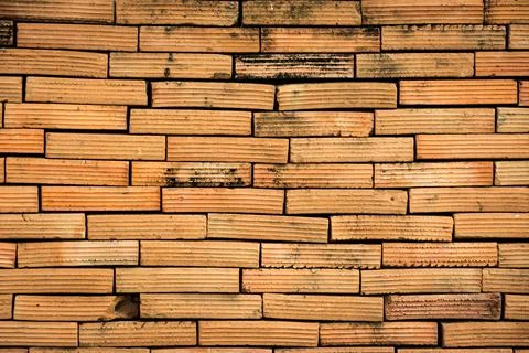 Brick wall backdrop for background Stock Photos