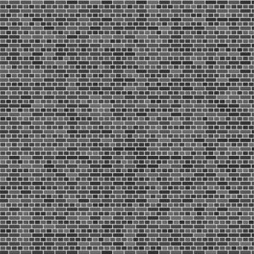 Brick Wall Background. Abstract Grey Brick Pattern Stock Illustration