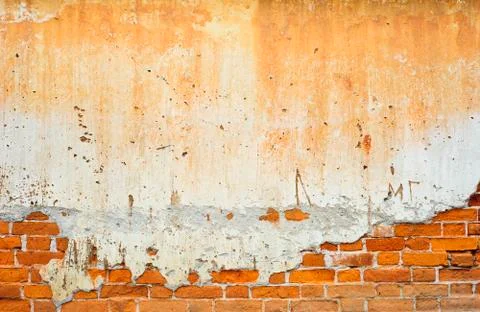 Brick wall background and texture Stock Illustration