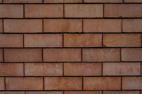 Brick wall as background and texture. Stock Photos