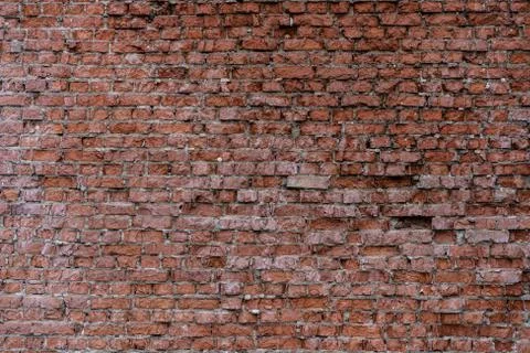 Brick wall as background and texture. Foto stock