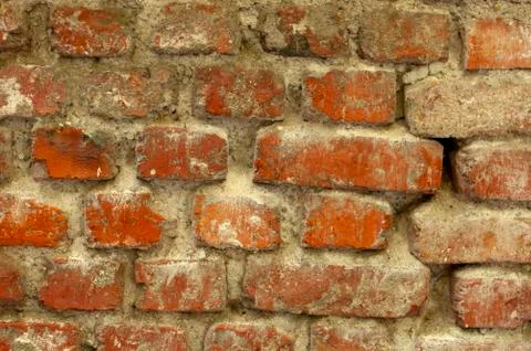 Brick wall background. Brick walling for texture and design background. Stock Photos