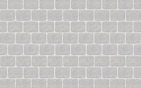 Brick wall background with cement Illustrazione stock