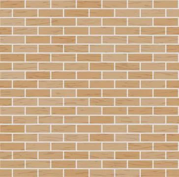 Brick Wall Background. Classic Texture Seamless Pattern Illustration Of Brick Stock Illustration