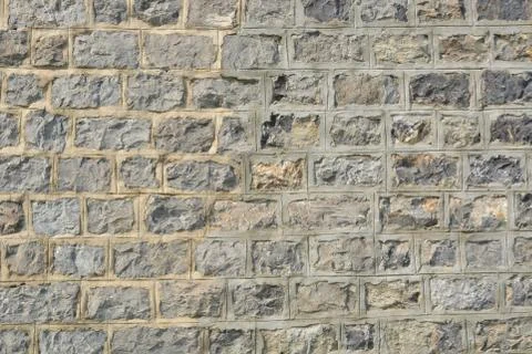 Brick Wall background design with Concrete Stock-Fotos