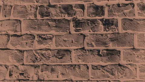 Brick Wall Background with Dynamic Shake - Stop Motion Textured Backdrop and Stock-Footage 320417938