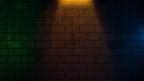 Brick Wall background Stock Footage 258503502