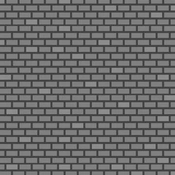 Brick Wall Background. Grey Colors. Vector illustration. Stock Illustration