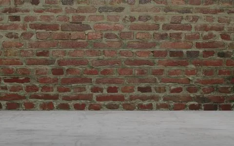 Brick Wall Background Stock Illustration