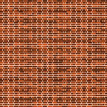 Brick Wall Background Stock Illustration