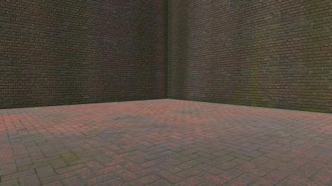 Brick wall background Stock Illustration