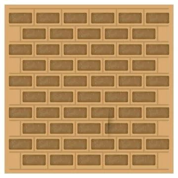 Brick wall background Stock Illustration