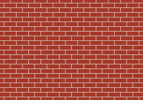 Brick Wall Background Stock Illustration